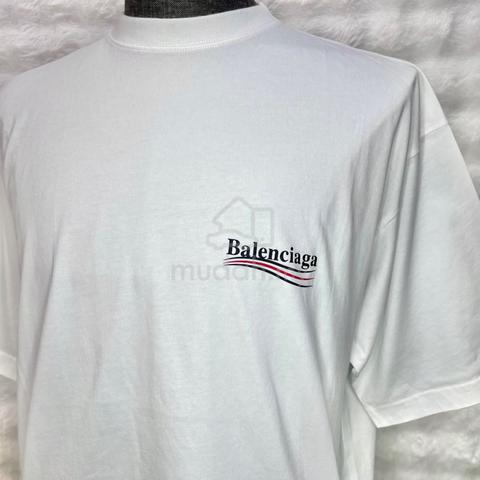 Balenciaga Political Campaigne Large Fit Wave Tee - photo 3 of 5