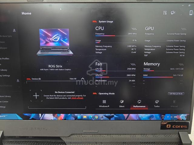 Laptop ROG G513 - Ryzen 7 4800H - photo 4 of 5