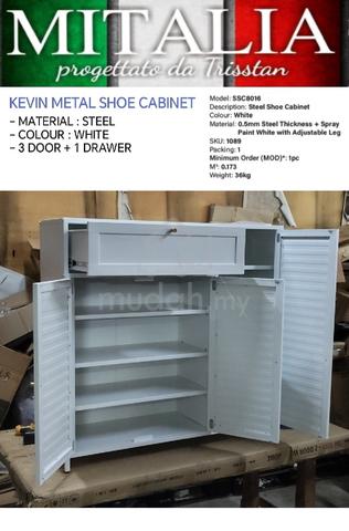 Quality Metal Shoe Cabinet | Rak Kasut Besi Murah  - photo 2 of 6