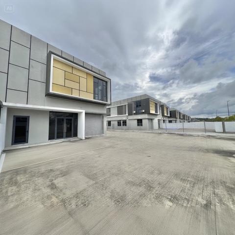 Cluster Semi D Factory 60x130 Puncak Alam Eco Business Park V Gated 1