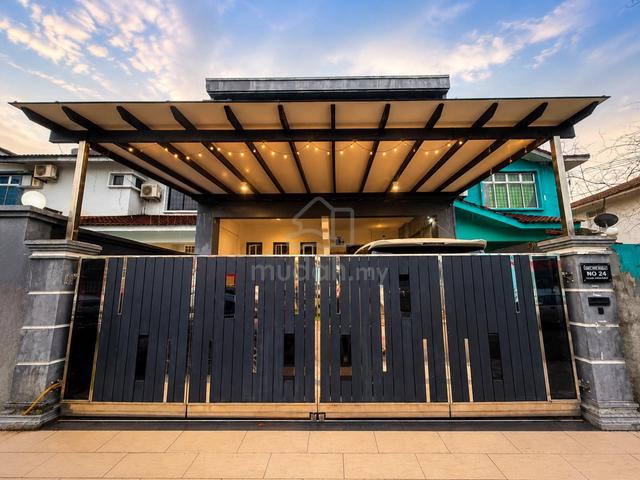 [Fully Renovated] Double Storey Jalan Kempas Megah Ria Masai 1