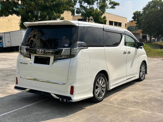 2017 Toyota VELLFIRE 2.5 ZG (A) SUNROOF LOAN PENUH - 2