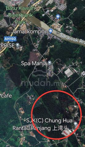 Land For Sale! Located at Rantau Panjang Jalan Batu Kawa 1