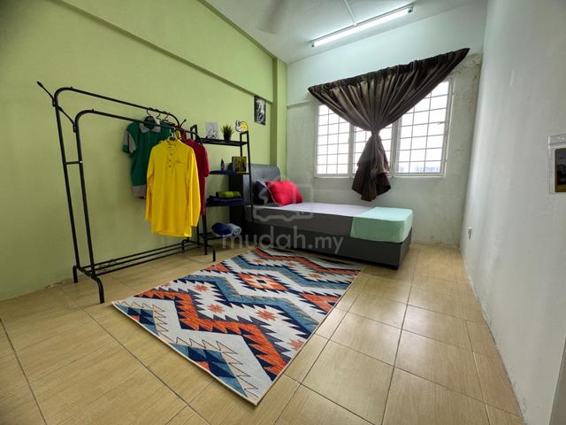 BILIK SINGLE-PRIVACY FreeWIFI-Near MRT Kentomen,City Center,HKL,Sentul 1