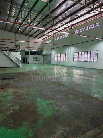 Taman perindustrian cemerlang semi detached factory 1