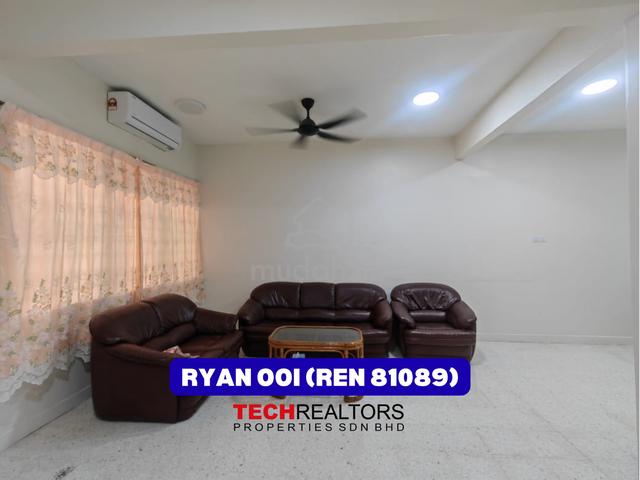 Double Storey Terrace For Rent, Taman Abdul Aziz, Jln Pegawai 1