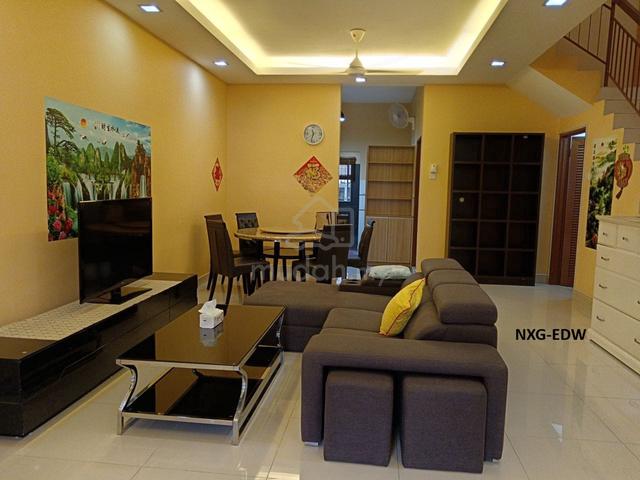 Fully Furnised!!Alam Nusantara Setia Alam Double Storey Terrace House 1