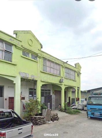 BUKIT KEMUNING Shah Alam 1.5 Storey CORNER Link Factory For Sale 48x80 1