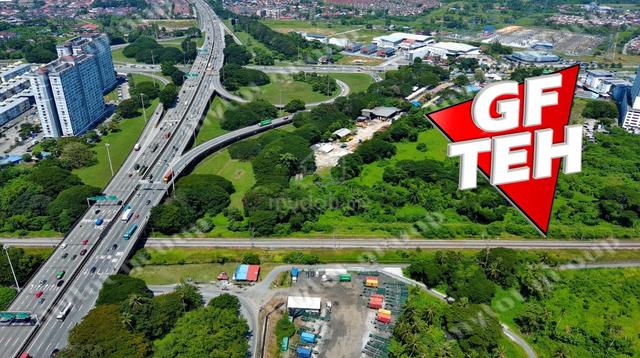 First Grade Geran 1.383 acre Industrial Zoning Perai Butterworth BM dn 2