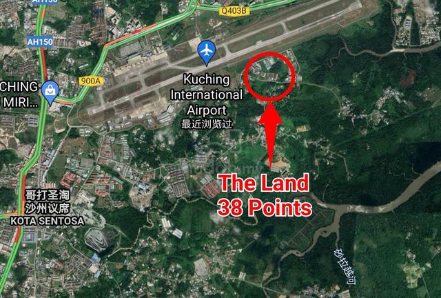 38 Points Industrial Land at 6th Mile, Sg Tapang, near Kuching Airport 1