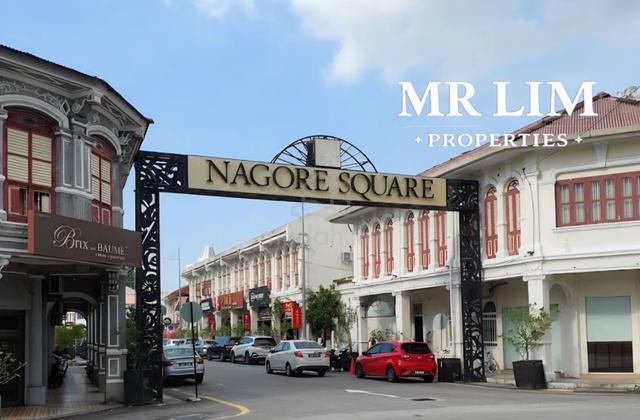 HOT! NAGORE SQUARE (2sty shop) HIGH EXPOSURE off burma rd 1