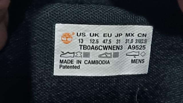 Uk12.5 Timberland Greenstride Mid Hiking Boots - photo 6 of 6