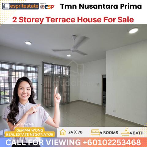 2 Storey Terrace House For Sale 双层排屋出售 1