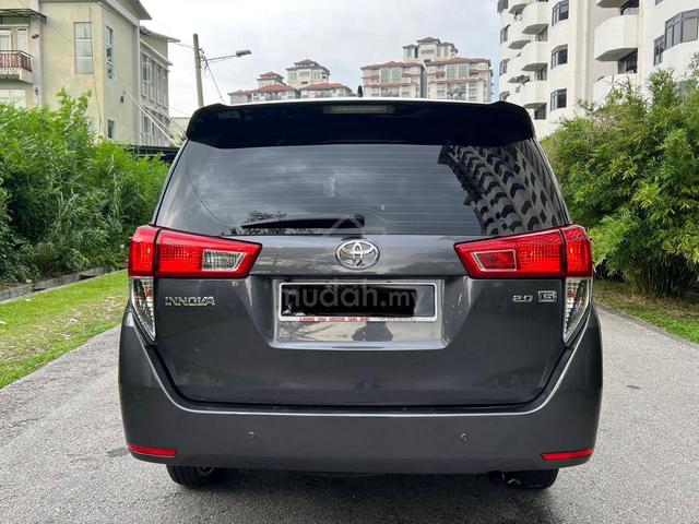 2017 Toyota INNOVA 2.0 G/ F.Loan/ 3yWrty/ 7Seater! - 3