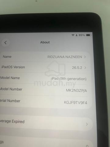 ipad 9th generation 256gb - photo 3 of 6