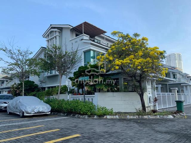 CORNER 3 STY SEMI D Dua Villas Gated Guarded Bayan Lepas Ftz Airport 1