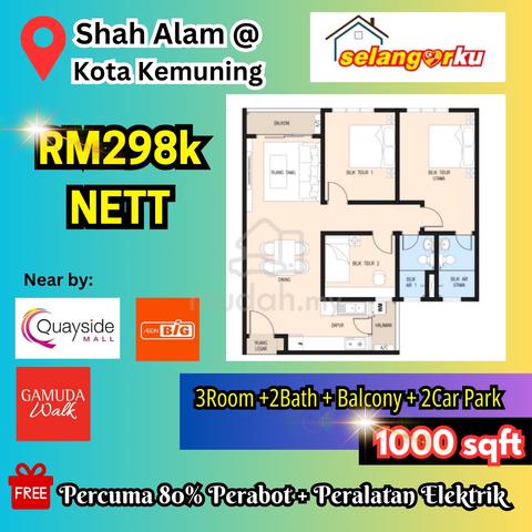 New Apartment Kota Kemuning 1