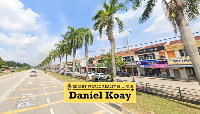 | Face Main Road | 2 Store Simpang Ampat Shoplot Near Pearl City 1