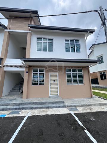 Melaka Ayer Molek Tiang Dua 2 Storey Affordable End Lot House 1