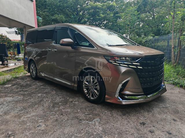 2025 Toyota ALPHARD 2.5 Z, GOLD Body, ModelistaKit - 2