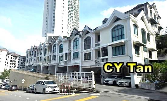 Rare Unit! 3-storey Terraced Townhouse, Krystal Court, Sungai Nibong 1