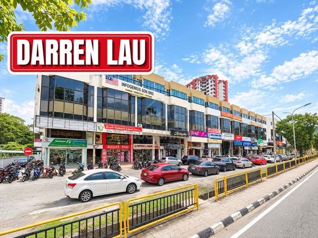 [OPPOSITE USM] SUNGAI DUA FIRST FLOOR SHOPLOT 1400sf MAIN ROAD GELUGOR 1