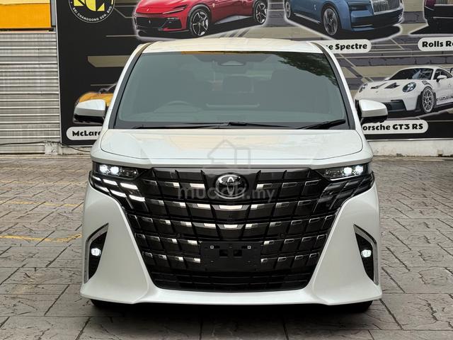 2025 Toyota ALPHARD 2.5 Z (A) 3k+ mileage 6A Grade - 2