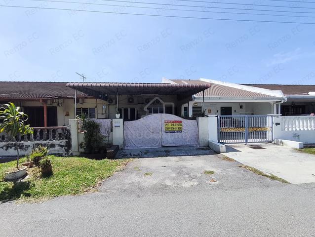 Freehold Facing Field Ipoh Taman Pasir Pinji Single Storey House Perak 1