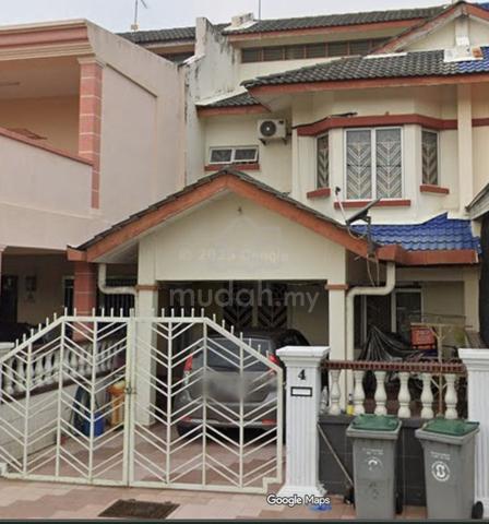 BEHIND CIMB CHENG Double Storey Terrace Cheng Perdana Merdeka Permai 1