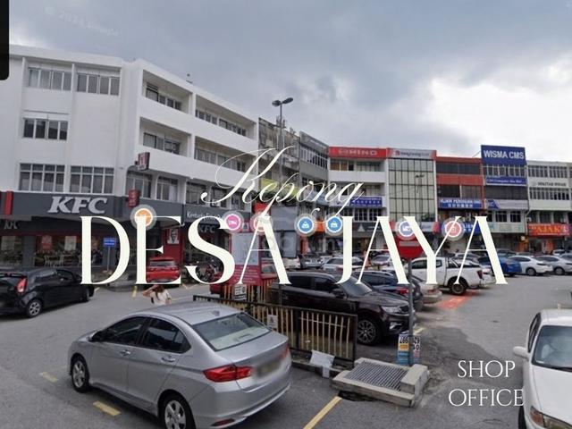 [Desa Jaya Kepong Lvl 1]💥Shop Office 2627sf Good Location Main Road 1