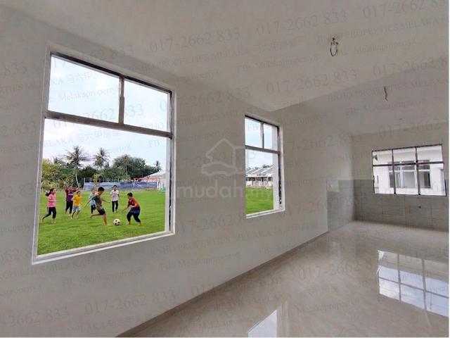 New House Freehold 4 bilik batu merah Fully Cover Bukit Rambai Klebang 1
