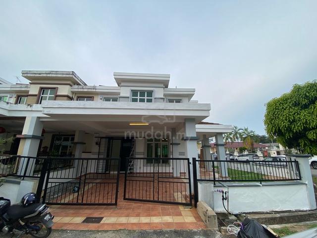 Corner Lot Double Storey For Rent Taman Bachang Utama Riverville 1