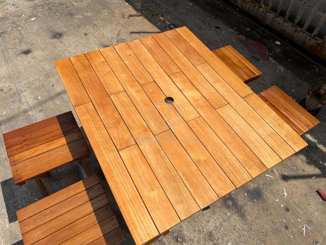 [Set] Foldable Meja Table Meja + 4 Chairs Kerusi - photo 6 of 6