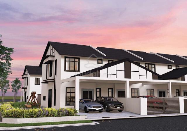 Rumah cantik dan Murah Freehold 2 tingkat 0 downpayment Bertam Setia 3