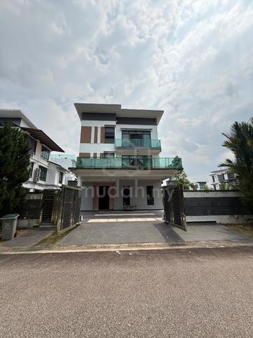 Indah Heights 3 Storey Bungalow Corner Lot House For Sale 1