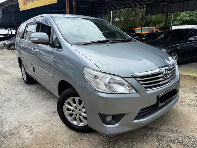 2012 Toyota INNOVA 2.0 G (A) 100k Mileage, Acc Fre - 1