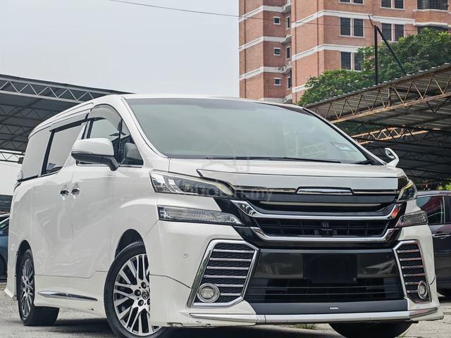 2016 Toyota VELLFIRE 2.5 ZG EDITION BLACK INRERIOR - 1