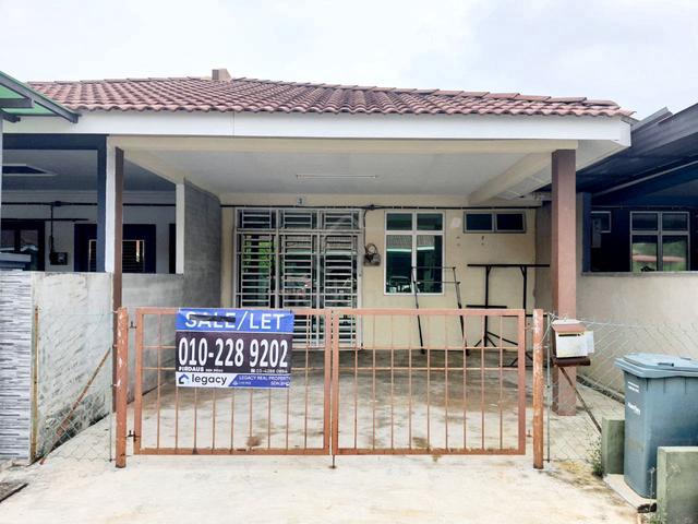 1-storey Terraced House for Rent, 3 Bedroom, 1260 sq.ft, Kuantan ...