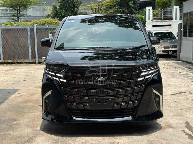 2024 Toyota ALPHARD 2.5 Z Black Limited Like New - 2