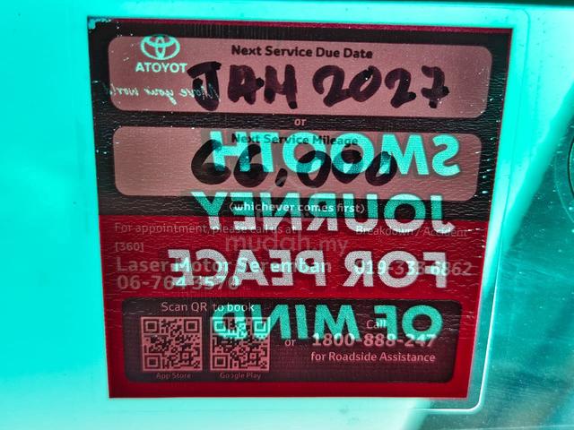 2022 Toyota HILUX 2.4 E (A) 4WD FUL SERVICE RECORD - 4