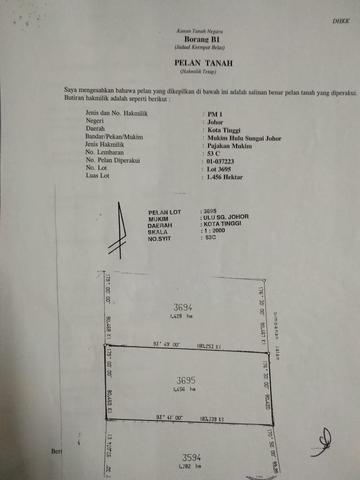 Tanah Untuk Dijual 1