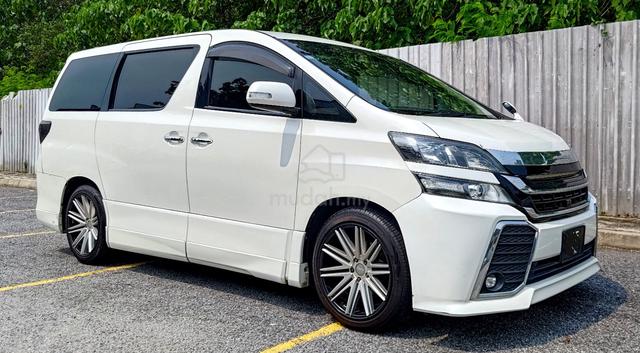 Toyota Vellfire 2.4 AGH20 White (A) can trade in - 1