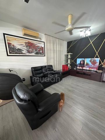 Bukit Impian, Impian Emas, Single Storey end lot, renovated, partial 1