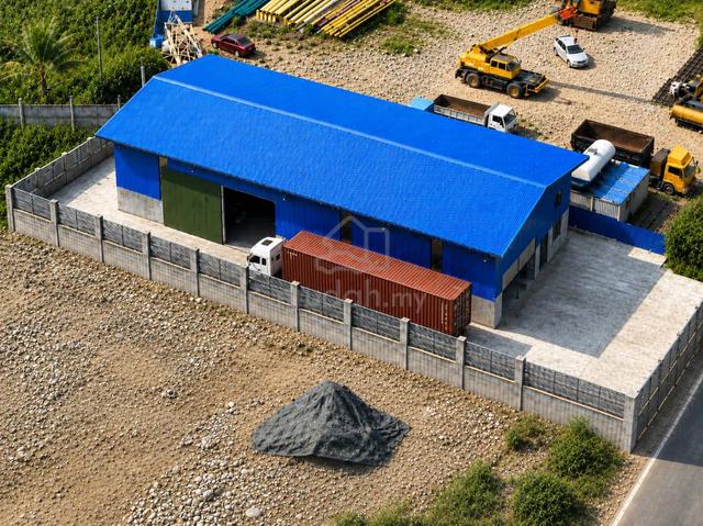 Brand New Warehouse For Rent Menggatal | 10,000 Sqft | Main Road Front 1