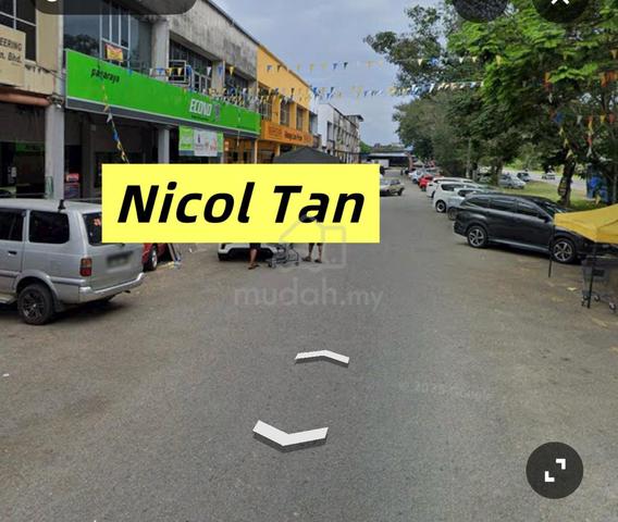 2 storey shop lot for sale at Jalan Lobak ,Lunas ,Kulim. 1