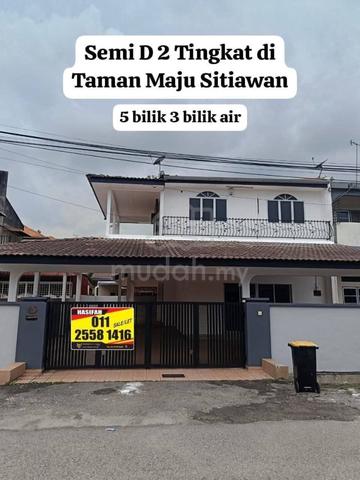 Semi D 2 Tingkat Cantik di Taman Maju Sitiawan 1