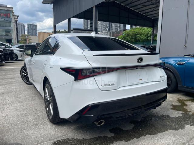 2021 Lexus IS300 2.0 F-SPORT RED INTERIOR UNREG - 3