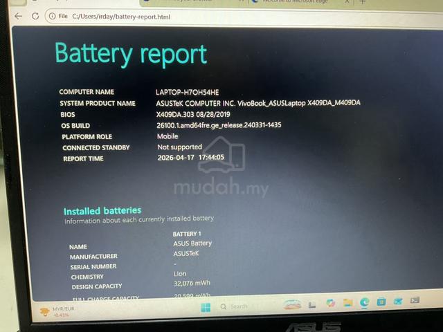 Laptop ASUS VivoBook X409DA | Ryzen 3 | RAM 20GB | - photo 6 of 6