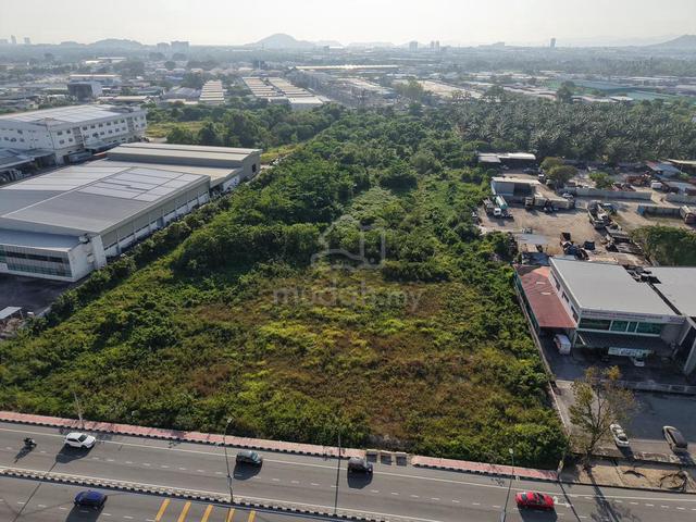 Alma Facing Mainroad 7.08 Acres Freehold Industrial Land Near Aeon !! 1