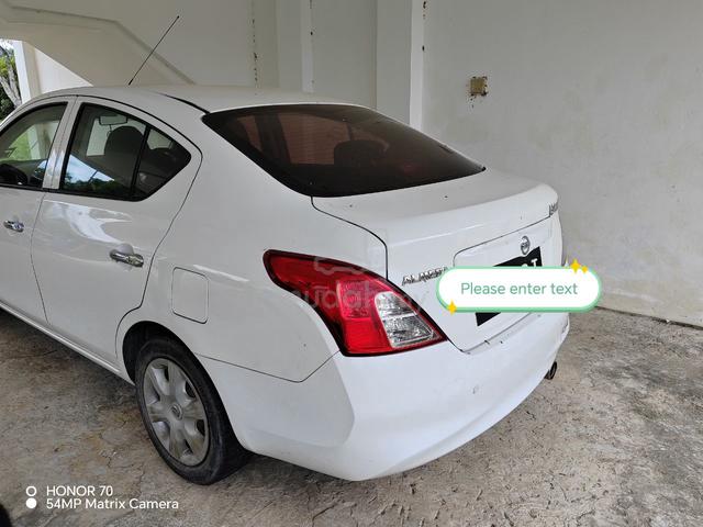 2013 Nissan ALMERA 1.5 E N17M15E (M) - 2